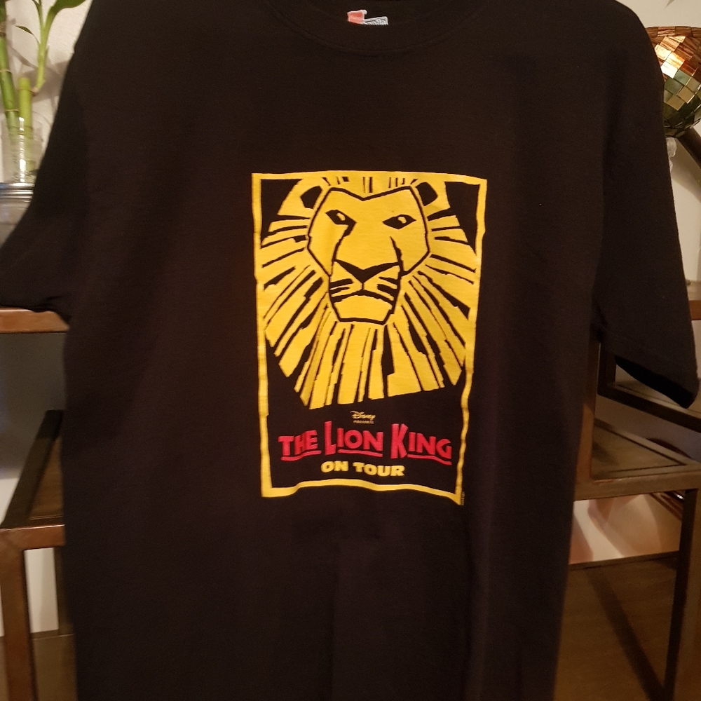 The Lion King tour shirt